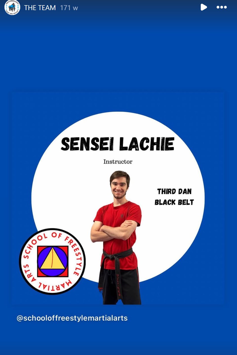 Sensei Lachie